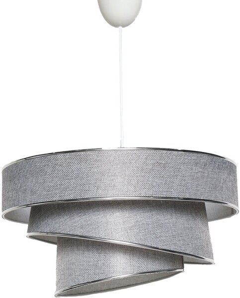 ASIR Lustr COUPER - GREY, SILVER šedá stříbrná