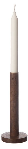 Dřevěný svícen Ernst Mango Brown 20 cm Ernst