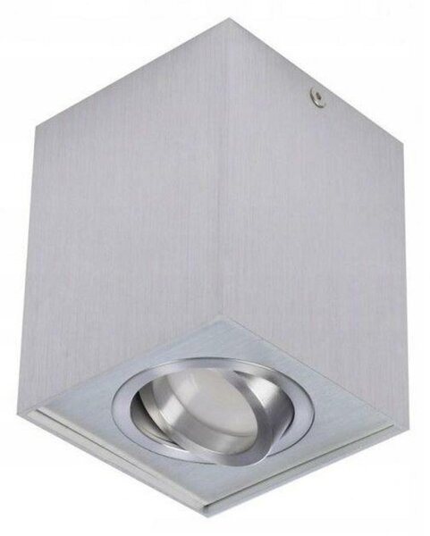 Stropní bodové přisazené svítidlo AZzardo Mini Eloy aluminium AZ1754 GU10 1x50W IP20 hliníkové