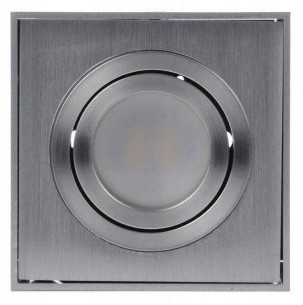 Stropní bodové přisazené svítidlo AZzardo Mini Eloy aluminium AZ1754 GU10 1x50W IP20 hliníkové