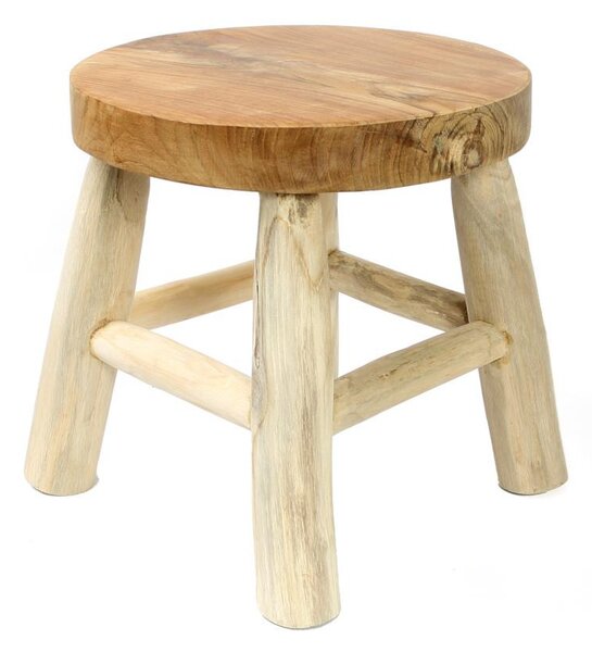 Dřevěná stolička Kedut Stool 30 cm Bazar Bizar