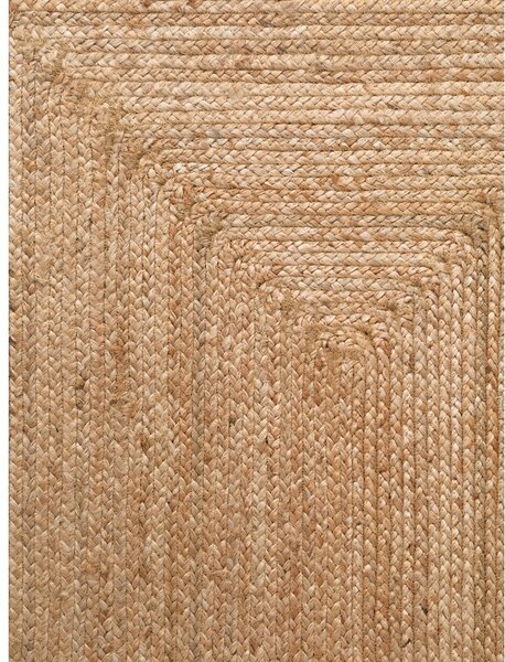 Oboustranný/ručně tkaný jutový běhoun v přírodní barvě 80x200 cm Juno – Hanse Home
