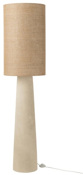 -25 % Dny MOMENTI– J-line Bílá stojací lampa Ava 168,5 cm