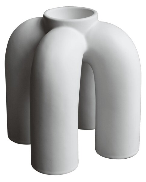 Keramický svícen Rope Candle White DBKD