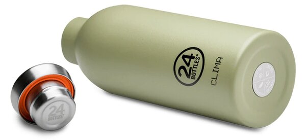 Nerezová termo láhev Clima Stone Sage 500ml 24 Bottles