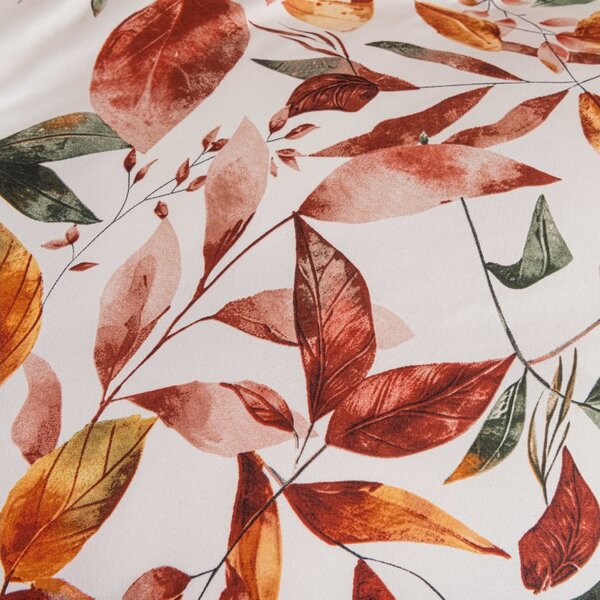 Povlečení z mikrovlákna AUTUMN LEAVES barevné Rozměr povlečení: 70 x 90 cm | 140 x 220 cm