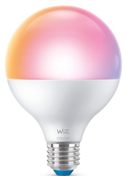 LED RGB Stmívatelná žárovka G95 E27/11W/230V 2200-6500K Wi-Fi - WiZ