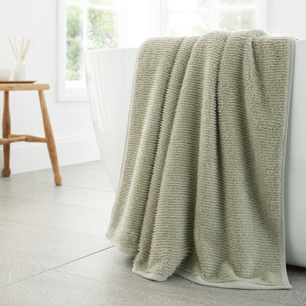 Světle zelená bavlněná osuška 70x127 cm Soft Zero Twist Spa Towel – Bianca