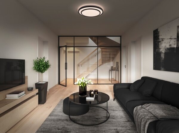 Ledvance - LED Stropní svítidlo ORBIS BERLIN LED/16W/230V černá