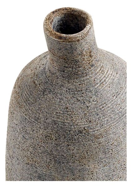 Terakotová váza Rustic Stain Grey 26 cm Muubs
