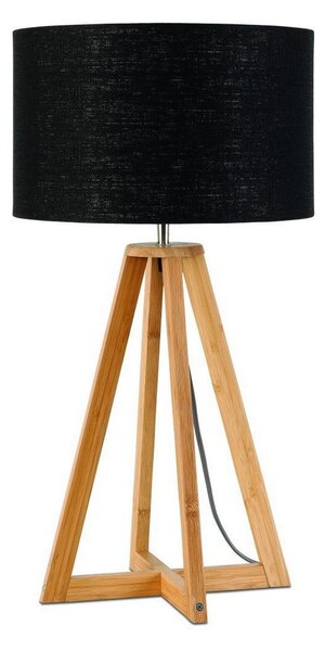 Stolní lampa Everest Bamboo Linen Black it's about RoMi