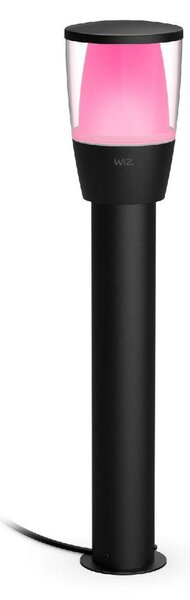 WiZ Elpas 12V venkovní sloupkové LED svítidlo 3,6W 320lm 2700-5000K RGB IP65 52cm, černé - rozšíření