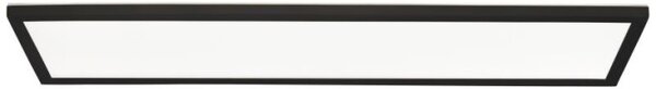 Brilliant G80875A76 Stropní LED svítidlo MILTON Backlight 24W 4000K IP44 černé