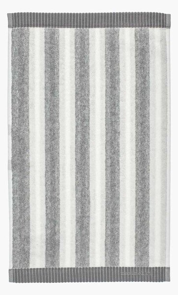 Bavlněný ručník Kaksi Raitaa Grey 30x50 cm Marimekko