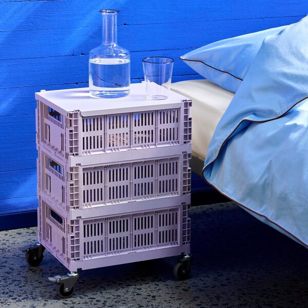 HAY Úložný box Colour Crate, Medium, Lavender