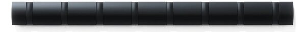 Věšák na zeď Flip Black in Black 8 háčků Umbra