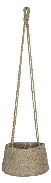 Závěsný květináč Woven Seagrass Wide Garden Trading