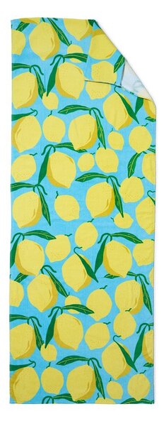 Bavlněná plážová osuška 92x180 cm Lemons Lounger – Catherine Lansfield