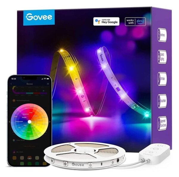 Govee - Wi-Fi RGBIC PRO Smart LED pásek 10m