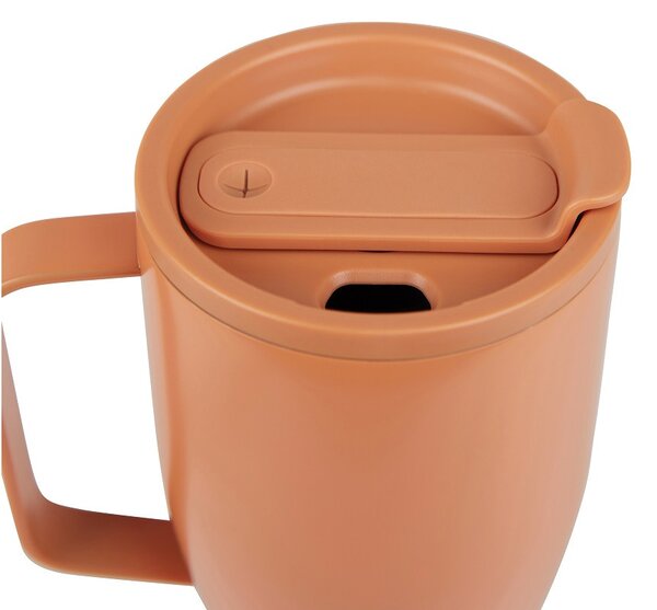 Velký nerezový termohrnek Eos, 800ml, Vinga, oranžový