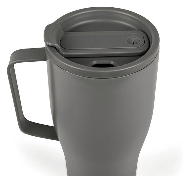 Velký nerezový termohrnek Eos, 800ml, Vinga, šedý