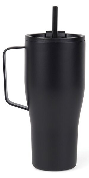 Velký nerezový termohrnek Eos, 800ml, Vinga, černý