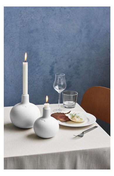 Svícen Globo White 13,5 cm Kähler