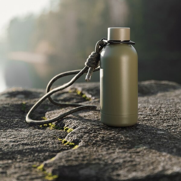 Outdoorová termoláhev Parks, 400ml, Vinga, zelená