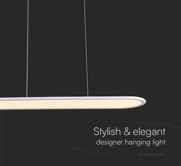 LED Lustr na lanku LED/24W/230V 4000K bílá