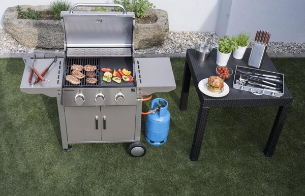 Plynový gril G21 Oklahoma BBQ Premium Line 3 hořáky + zdarma redukční ventil