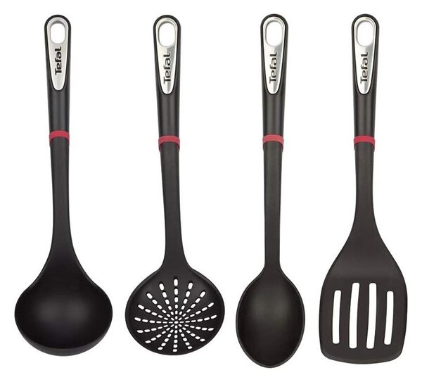 Tefal - Sada kuchyňského náčiní 4 ks INGENIO černá