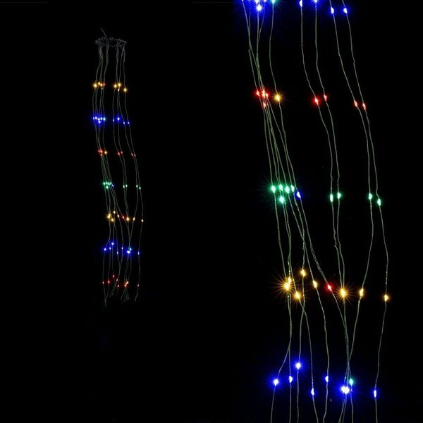 BigBuy Christmas LED řetězová světla Vícebarevný 5 W Vánoce