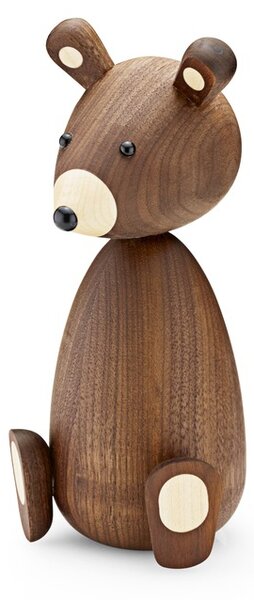 Dřevěný medvídek Mama Bear Walnut Lucie Kaas