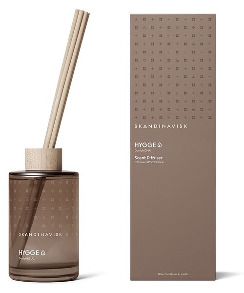 Vonný difuzér HYGGE wooden 200 ml Skandinavisk