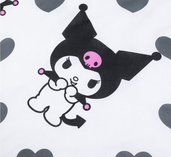 Jerry Fabrics Povlečení Kuromi HK065 140x200, 70x90 cm