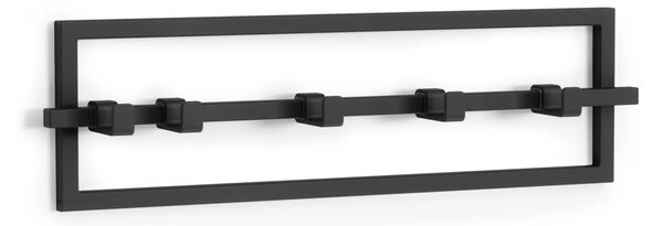 Kovový věšák Cubiko 5 háčků Black Umbra