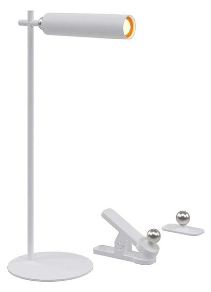 LED Stmívatelná magnetická stolní lampa LED/3W/5V 4000K 1500 mAh bílá