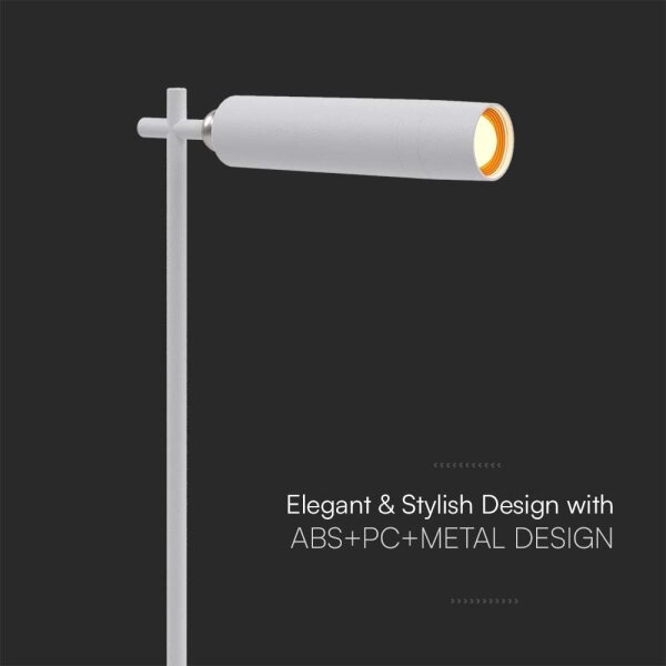 LED Stmívatelná magnetická stolní lampa LED/3W/5V 4000K 1500 mAh bílá