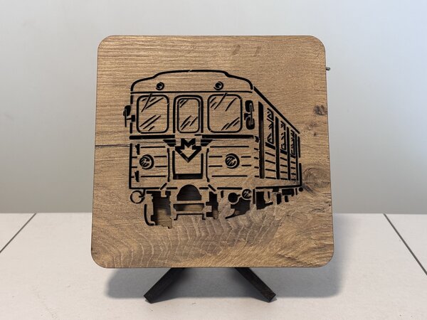 "Metro" lampa 19x19cm provedení povrchu: dub
