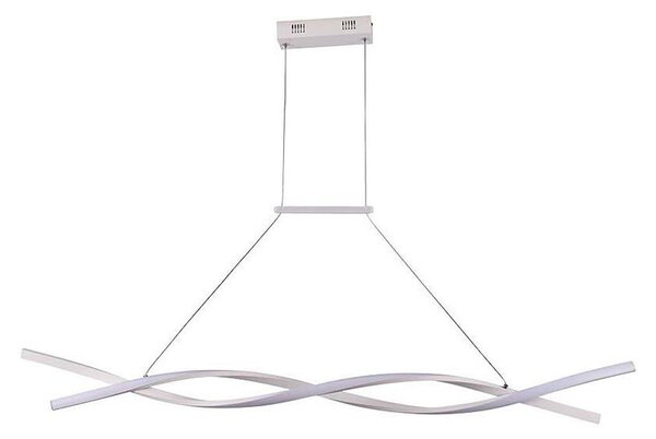 LED Lustr na lanku LED/30W/230V 4000K bílá