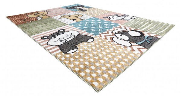 Dywany Łuszczów Dětský kusový koberec Fun Pets multi - 120x170 cm