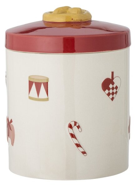Kameninová vánoční dóza na cukroví Yule 2,3 l Bloomingville