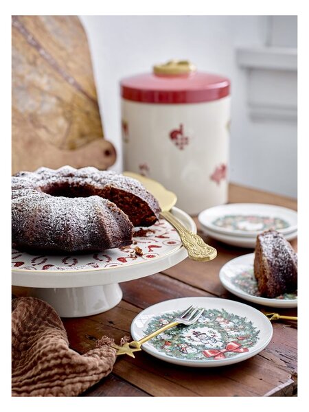 Kameninová vánoční dóza na cukroví Yule 2,3 l Bloomingville