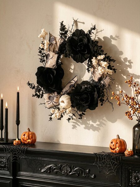 Sinsay - Dekorativní věnec s halloweenským motivem - vícebarevná
