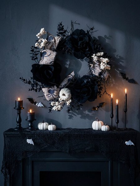 Sinsay - Dekorativní věnec s halloweenským motivem - vícebarevná