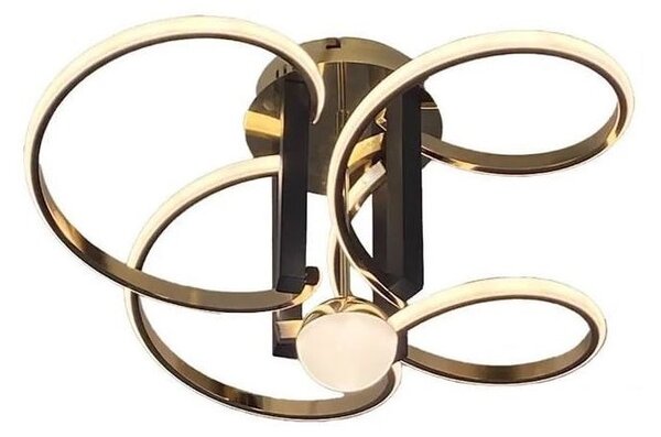 LED Stmívatelný přisazený lustr LED/80W/230V 3000-6500K + dálkové ovládání