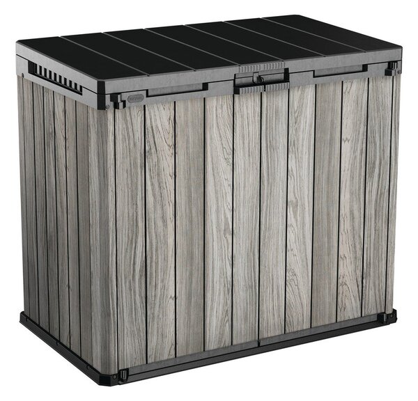 Šedý plastový zahradní úložný box Deco – Keter