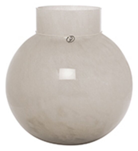 Skleněná váza Ernst Beige 25 cm Ernst
