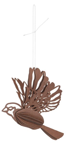 Dekorativní ptáčci Paper Bird Coffee - set 2 ks COOEE Design