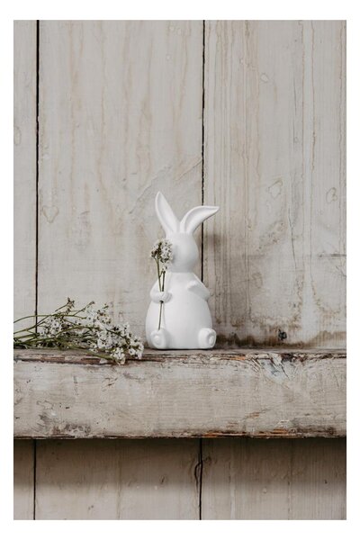 Velikonoční dekorace zajíček Emilia White 11 cm Storefactory Scandinavia